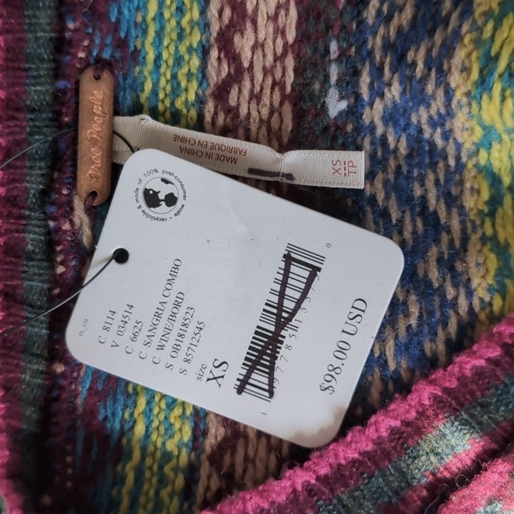 NWT Free People Fran Sweater Vest - Picture 5 of 7